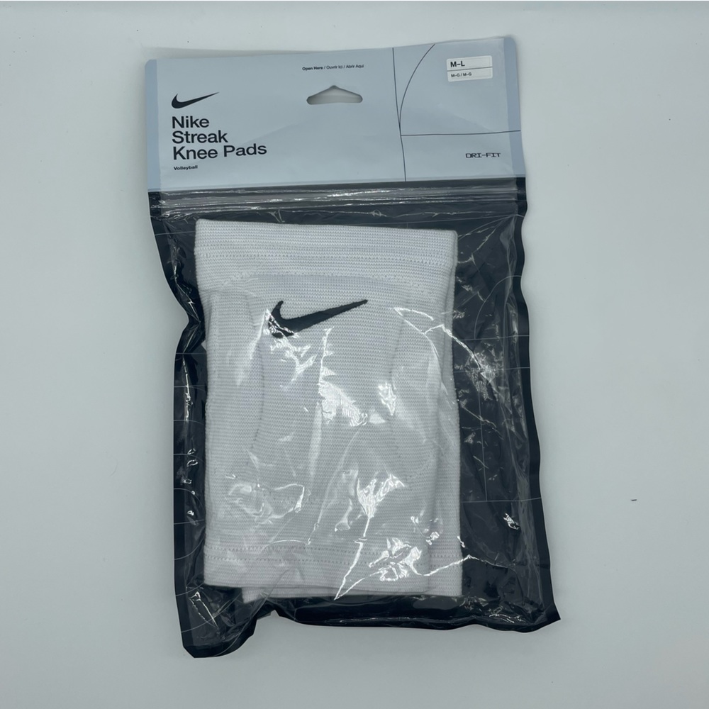 NWT! Nike Streak Knee Pad White